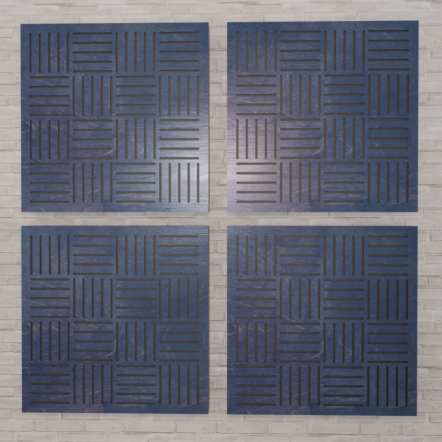 Aragon - Acoustic Wall Panels - Set of 4 - Sound diffuser panel