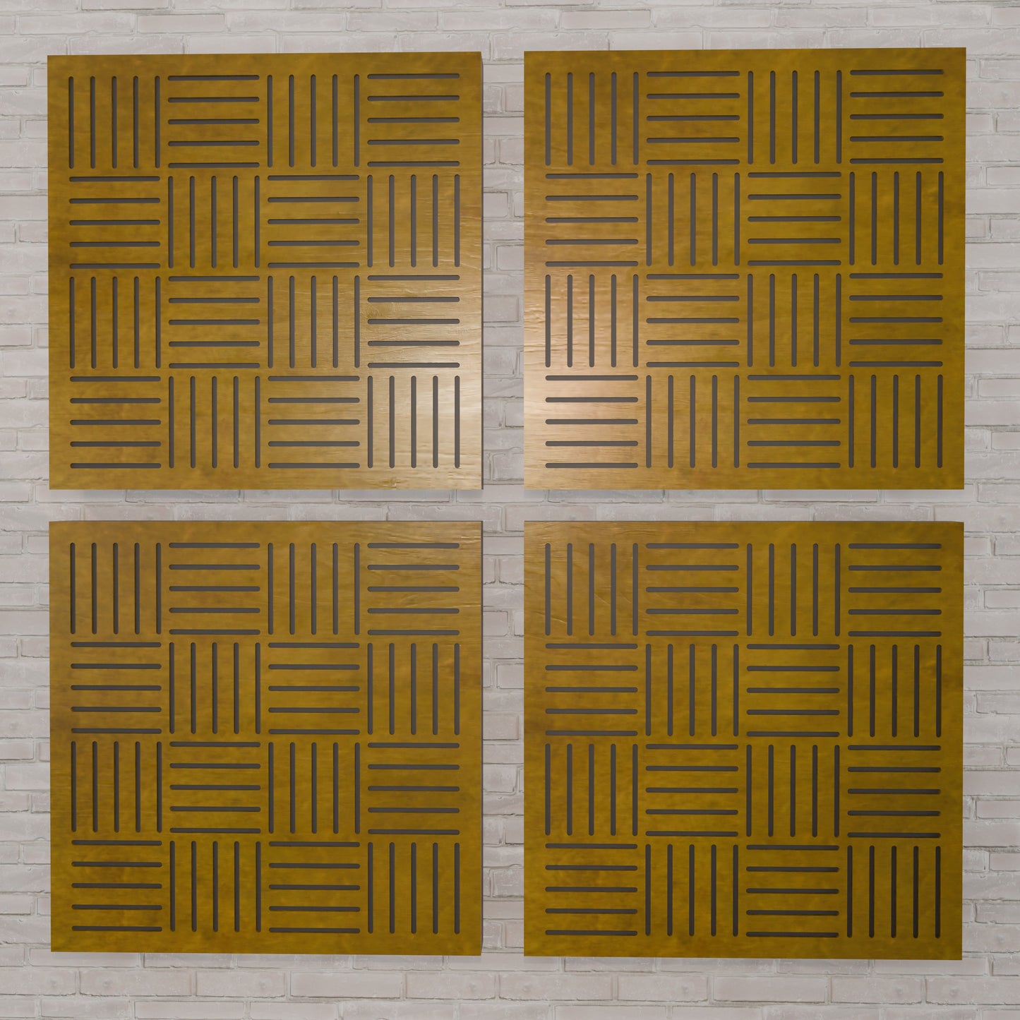 Aragon - Acoustic Wall Panels - Set of 4 - Sound diffuser panel