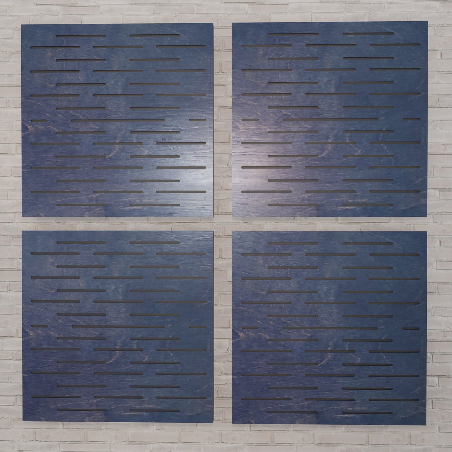 Strata - Acoustic Wall Panels - Set of 4 - Sound diffuser panel