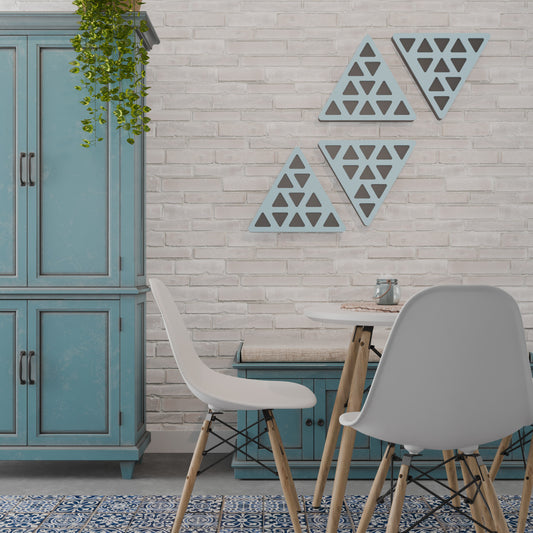 Trio - Acoustic Wall Panels - Set of 4 - Sound diffuser panel