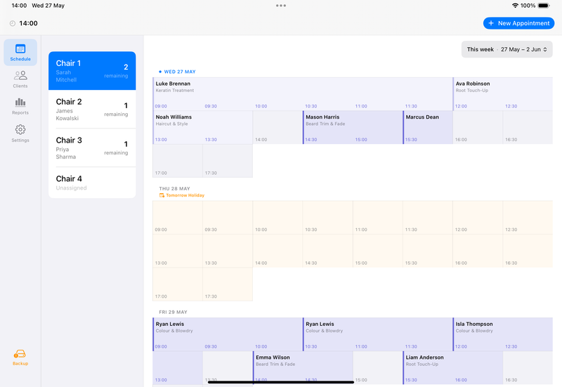 How to Use Roster: Client Scheduling
