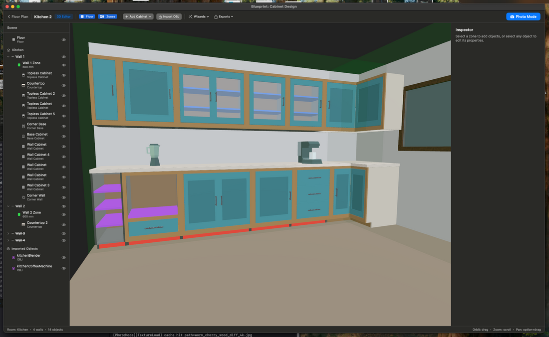 Blueprint Cabinet Design by Artisans 3D