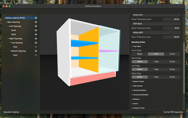 CabinetDesigner for macOS