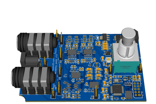 Plateforme de pédale guitare DSP ADAU1701