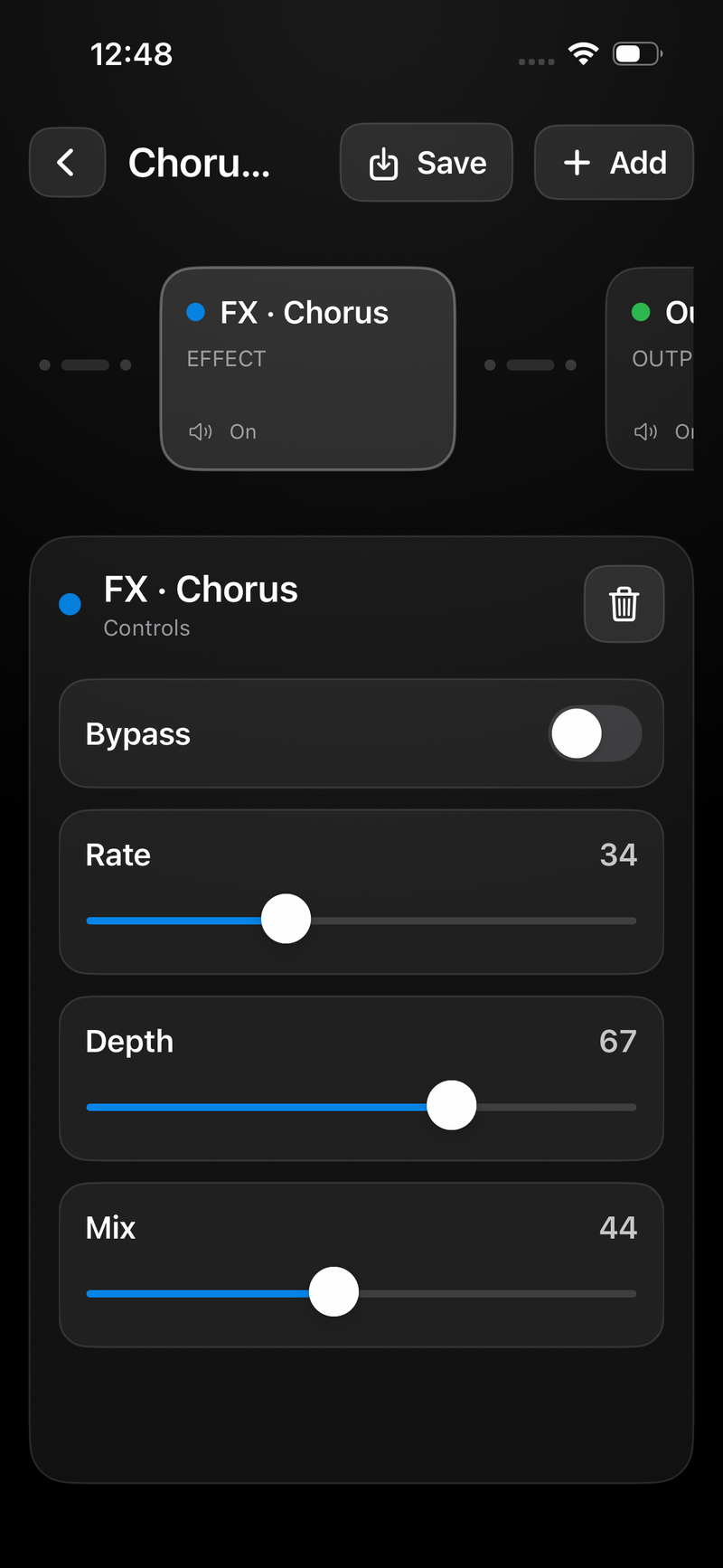 Artiasns 3D Pedalboard Chorus