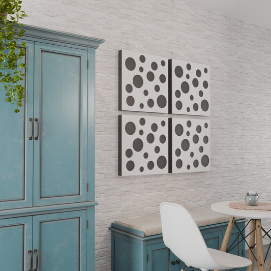 Orba - Acoustic Wall Panels - Set of 4 - Sound diffuser panel