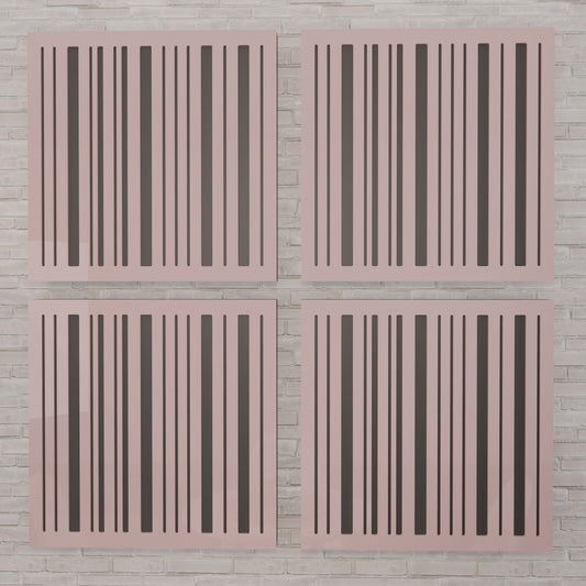 Verto - Acoustic Wall Panels - Set of 4 - Sound diffuser panel
